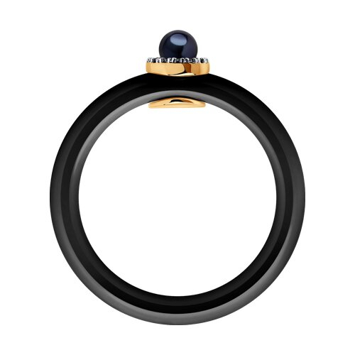 6015104 - Кольцо из золота с миксом камней