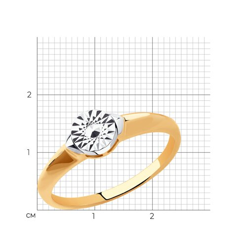51-110-01017-1 - Кольцо из комбинированного золота