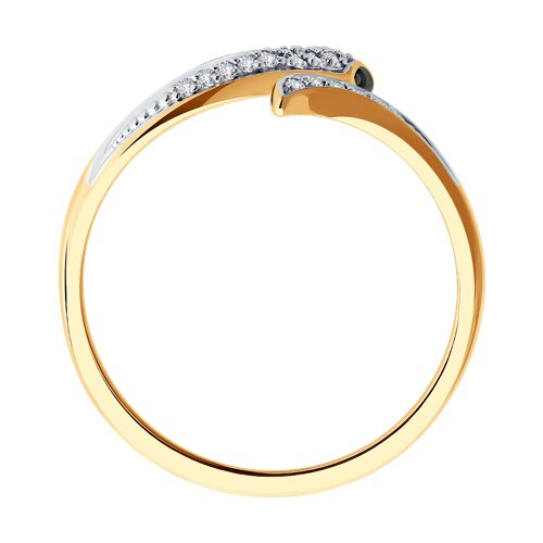 7010066 - Кольцо из золота с бриллиантами