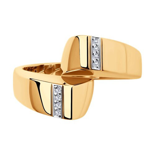 1011960 - Кольцо из золота с бриллиантами