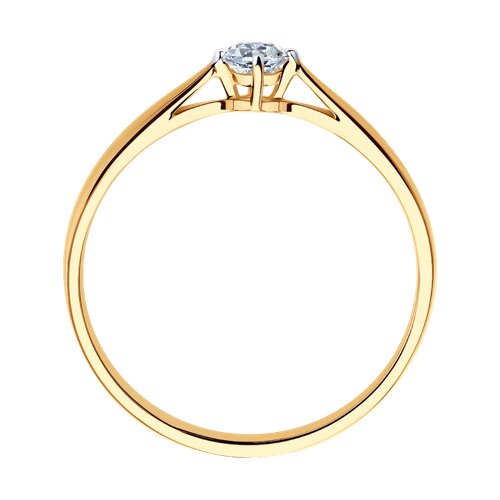 1011500 - Помолвочное кольцо из золота с бриллиантом