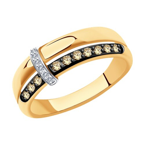 1012012 - Кольцо из золота с бриллиантами