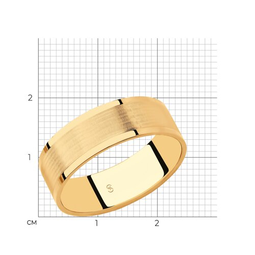 111219 - Обручальное кольцо из золота