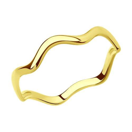 017399-2 - Кольцо из желтого золота
