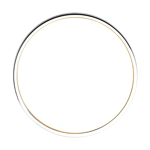 110232 - Обручальное кольцо из комбинированного золота