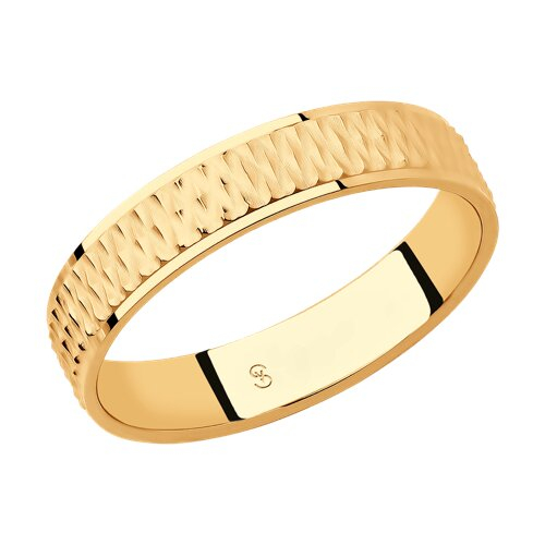 111210 - Обручальное кольцо из золота