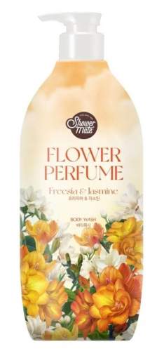 Гель для душа Жасмин Aekyung Shower Mate Flower Perfume Yellow Flower, Kerasys 900 г