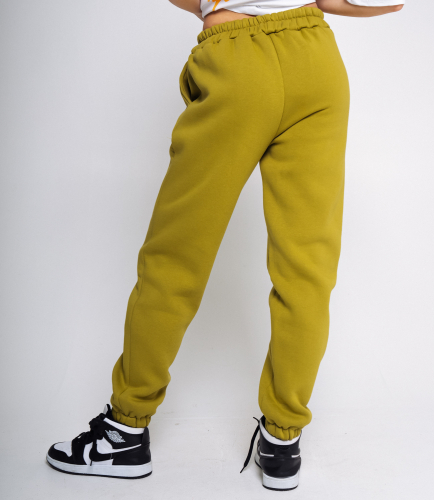 Спортивные брюки #БШ1658, оливковый