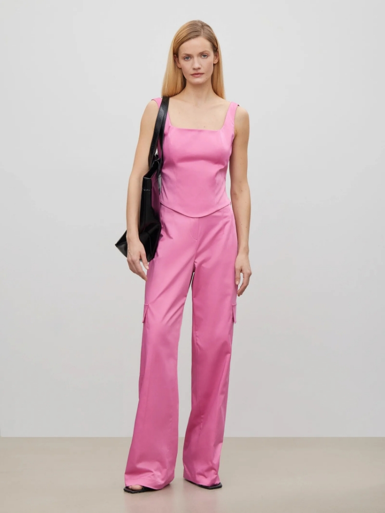 Брюки из костюмной шерсти ,
70% полиэстер, 30% хлопок ,