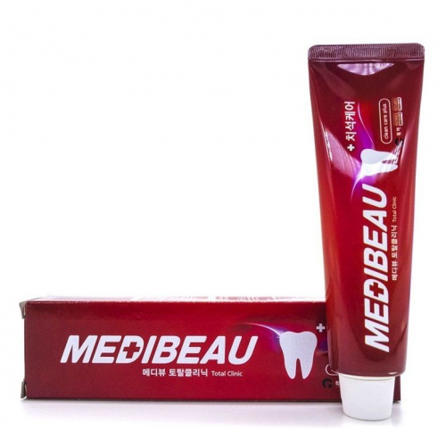 Зубная паста против парадонтоза и зубного налета Total Clinic, Medibeau 120 гр