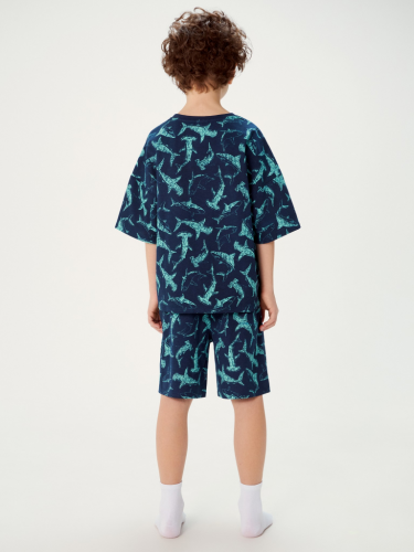 Пижама детская для мальчиков Zimovit 20134280007 набивка