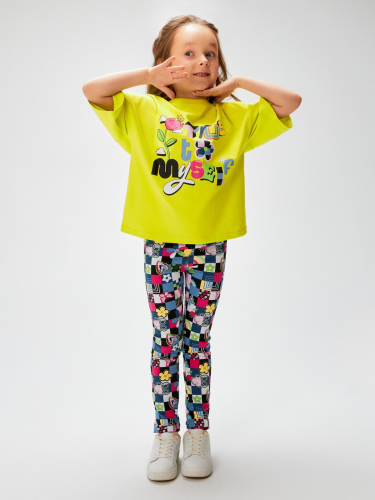 Комплект для девочек ((1)футболка и (2)брюки) Evora 20234200002 цветной