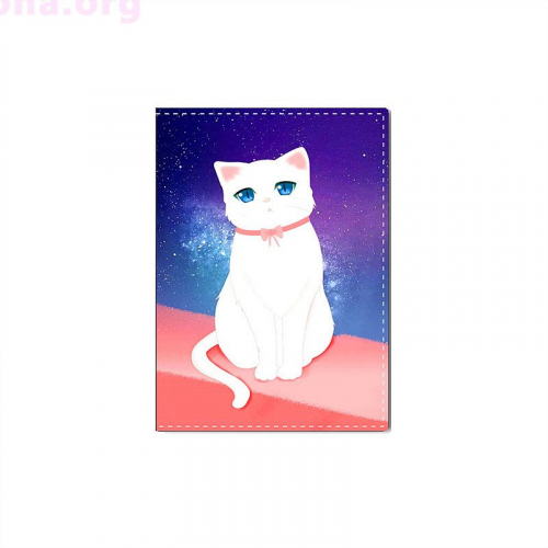 Обложка на паспорт «Sad cat»