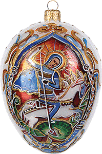St. George with Dragon Egg F30