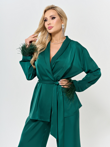 Блуза (ШЮ268-17) Зеленый