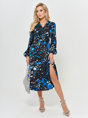 Платье (ШЮ206-11) Черный синий