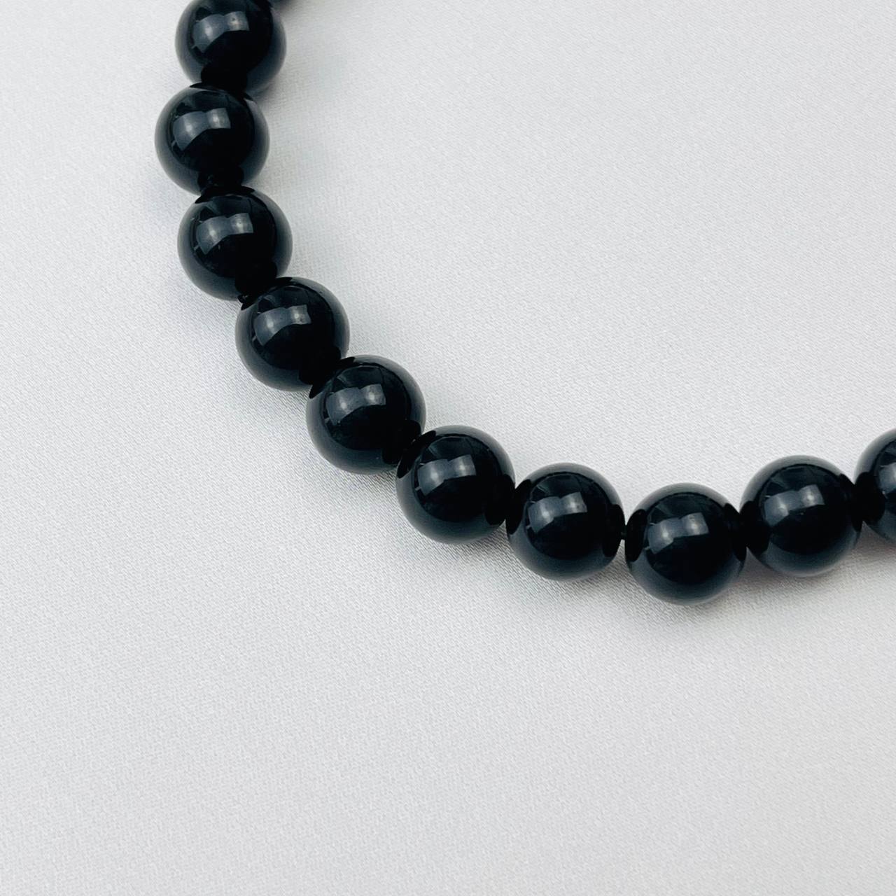 Радуга Самоцветов Браслет из Обсидиана со вставкой