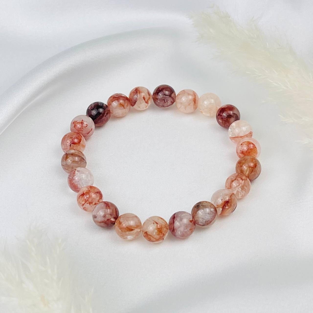 Радуга Самоцветов Браслет из Кварца с включением Гематита