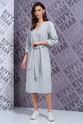 Платье Kivviwear 416402 светло-серый