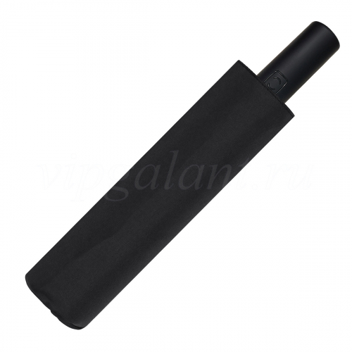 Черный зонт мужской Classica A120 с прямой ручкой