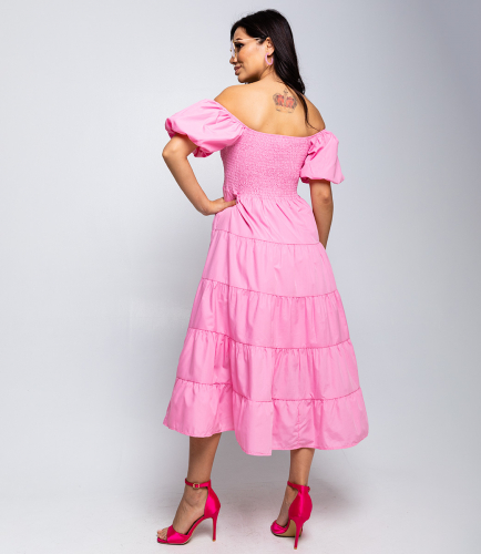 Платье #КТ5305 (1), розовый