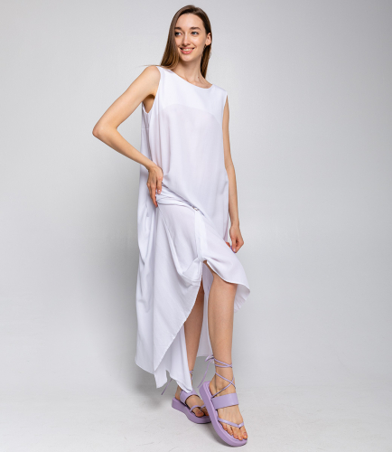 Платье #ОТЦ04001, белый