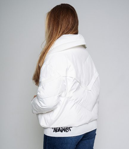 Куртка #КТ8012 (2), белый