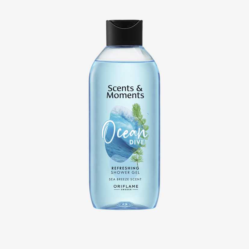Освежающий гель для душа с океанским аккордом Scents & Moments 39377