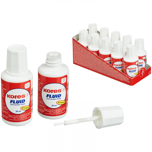 Штрих Kores  fluid 20мл с кисточкой 3915/313182