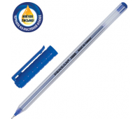 Ручка шариковая масляная PENSAN 1005, СИНЯЯ, корпус прозрачный, узел 0,7 мм, линия письма 0,5 мм