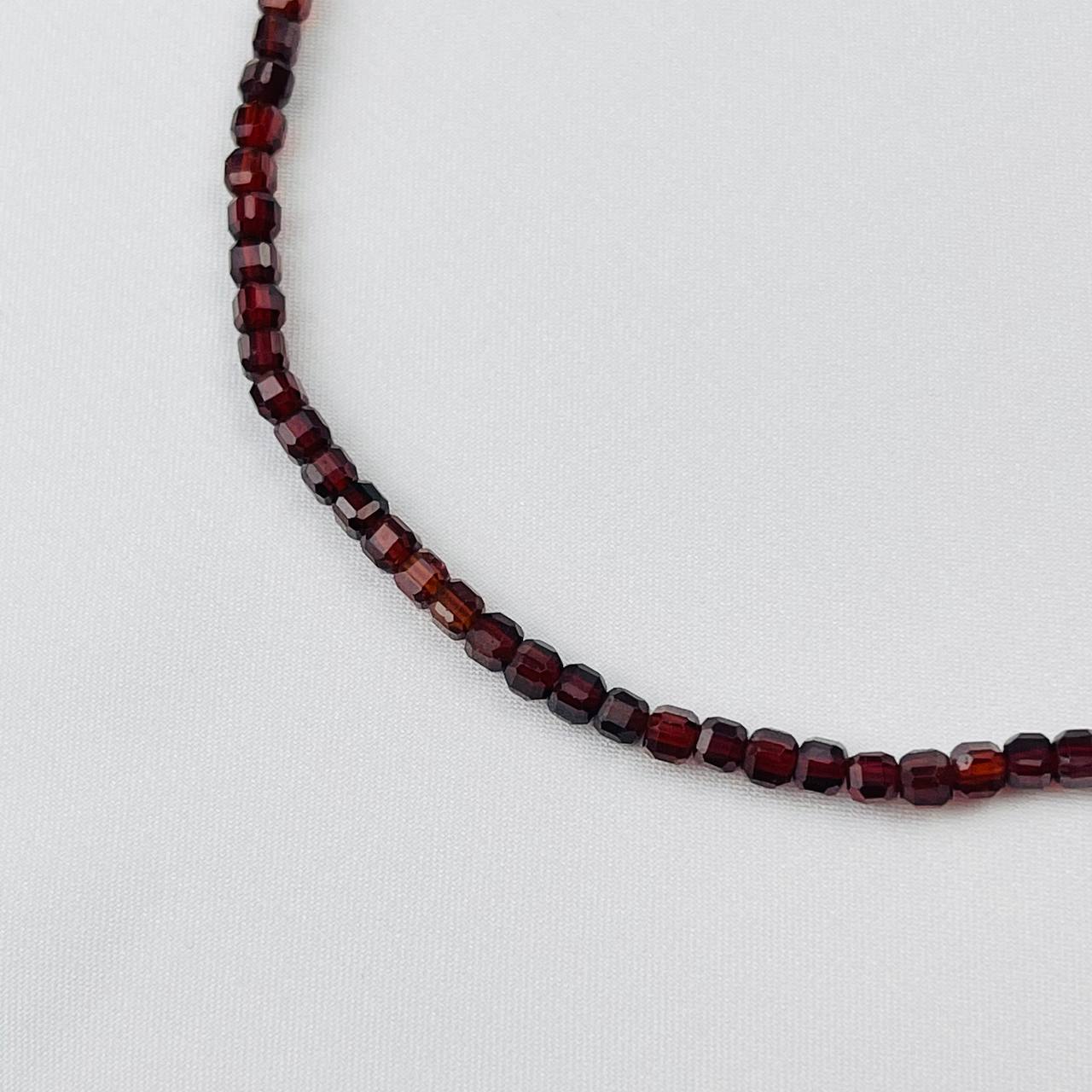 Радуга Самоцветов Бусы-Чокер из Граната