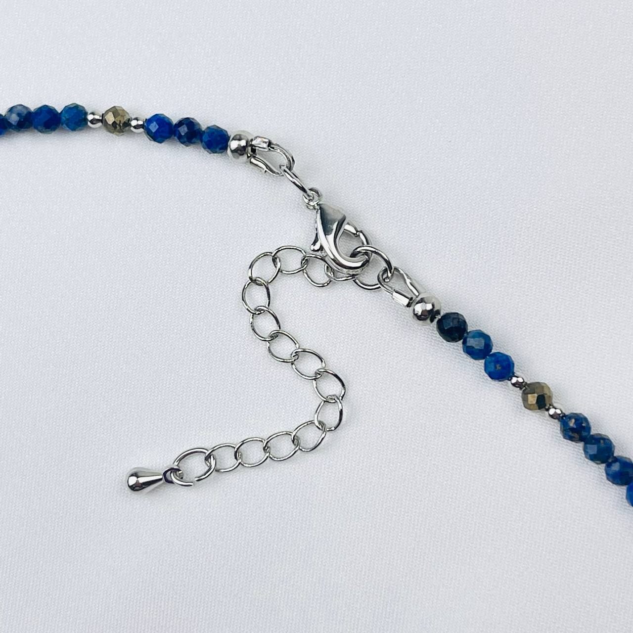 Радуга Самоцветов Чокер из Лазурита и Пирита