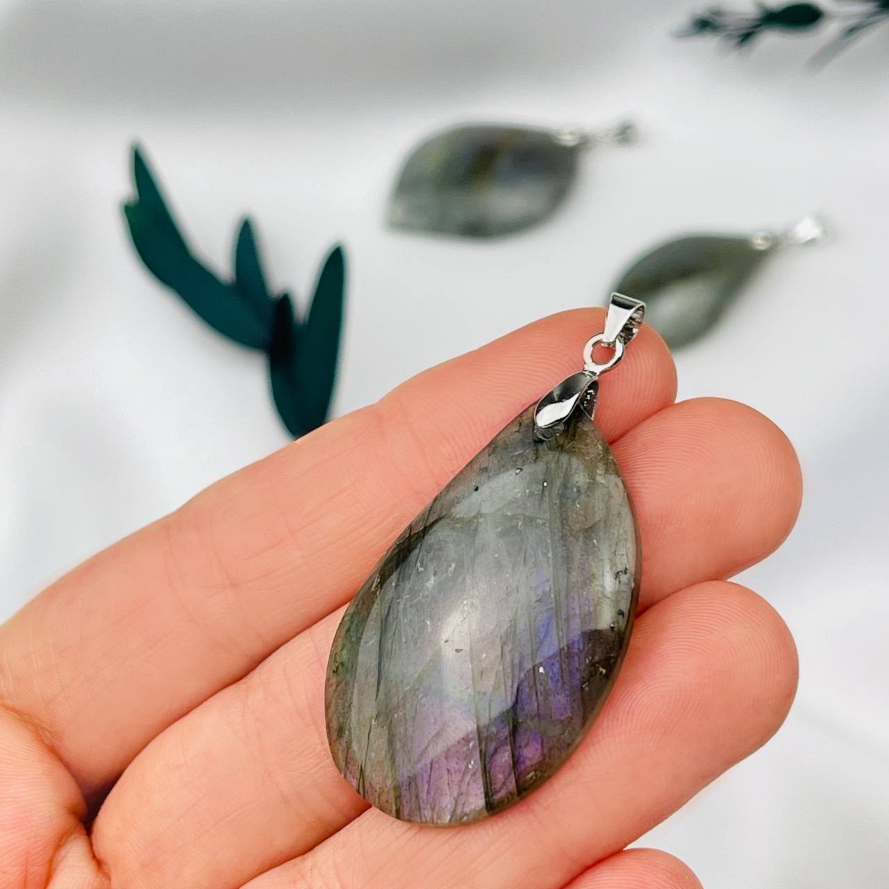 Радуга Самоцветов Кулон из Лабрадора