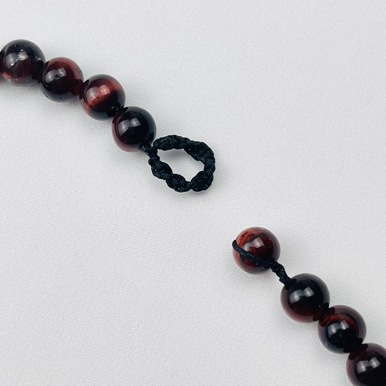 Радуга Самоцветов Бусы детские из Бычьего глаза