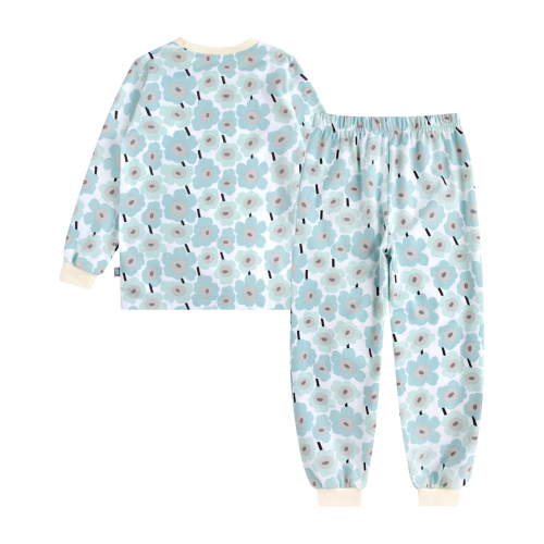 Пижама лонгслив и брюки для девочек