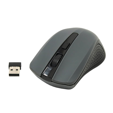 Мышь беспроводная DEFENDER Accura MM-935, 3 кнопки + 1 колесо-кнопка, оптическая, серая, 52936, 512346
