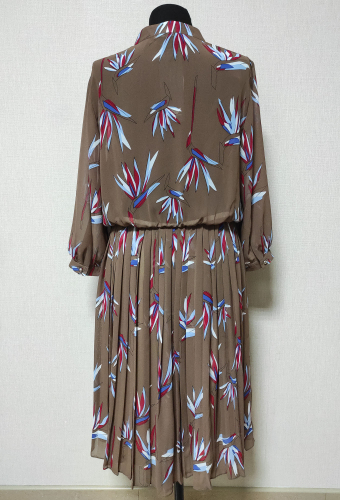 Платье ASV 1710 бежево-коричневый