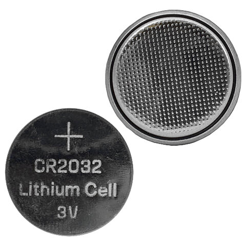 Батарейка GP Lithium CR2032, литиевая, 2 шт., блистер, CR2032-2CRU2, 456692
