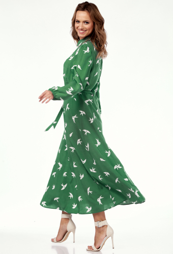 Платье Lady Line 563 зелёный