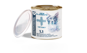 NEW ELEMENTS VETDIET консервы для собак 1.1 Gastrointestinal Sensitive Digestion с рыбой