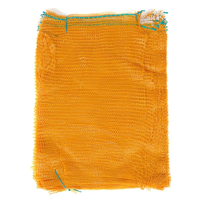 Сетка овощная, жёлтая, 35×60 см, 15 кг