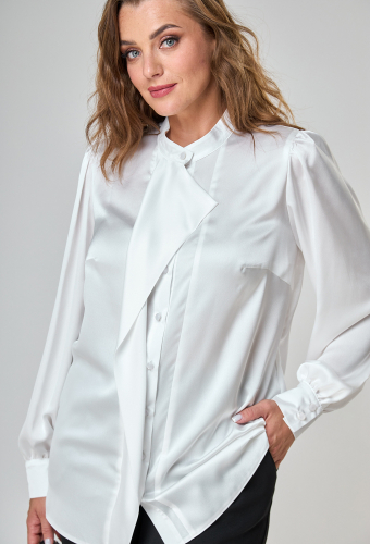 Блуза Anastasia Mak 1044 молочный