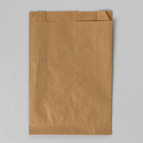 Пакет бумажный фасовочный, крафт, V-образное дно 25 х 17 х 7 см