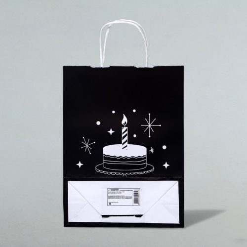 Пакет подарочный «Торт тебе», 24 х 10,5 х 32 см, 1 шт