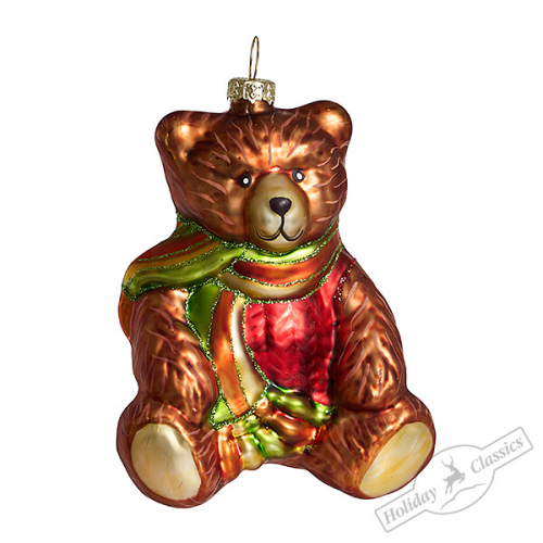 Медвежонок Тедди (стекло) 7х6х10 см