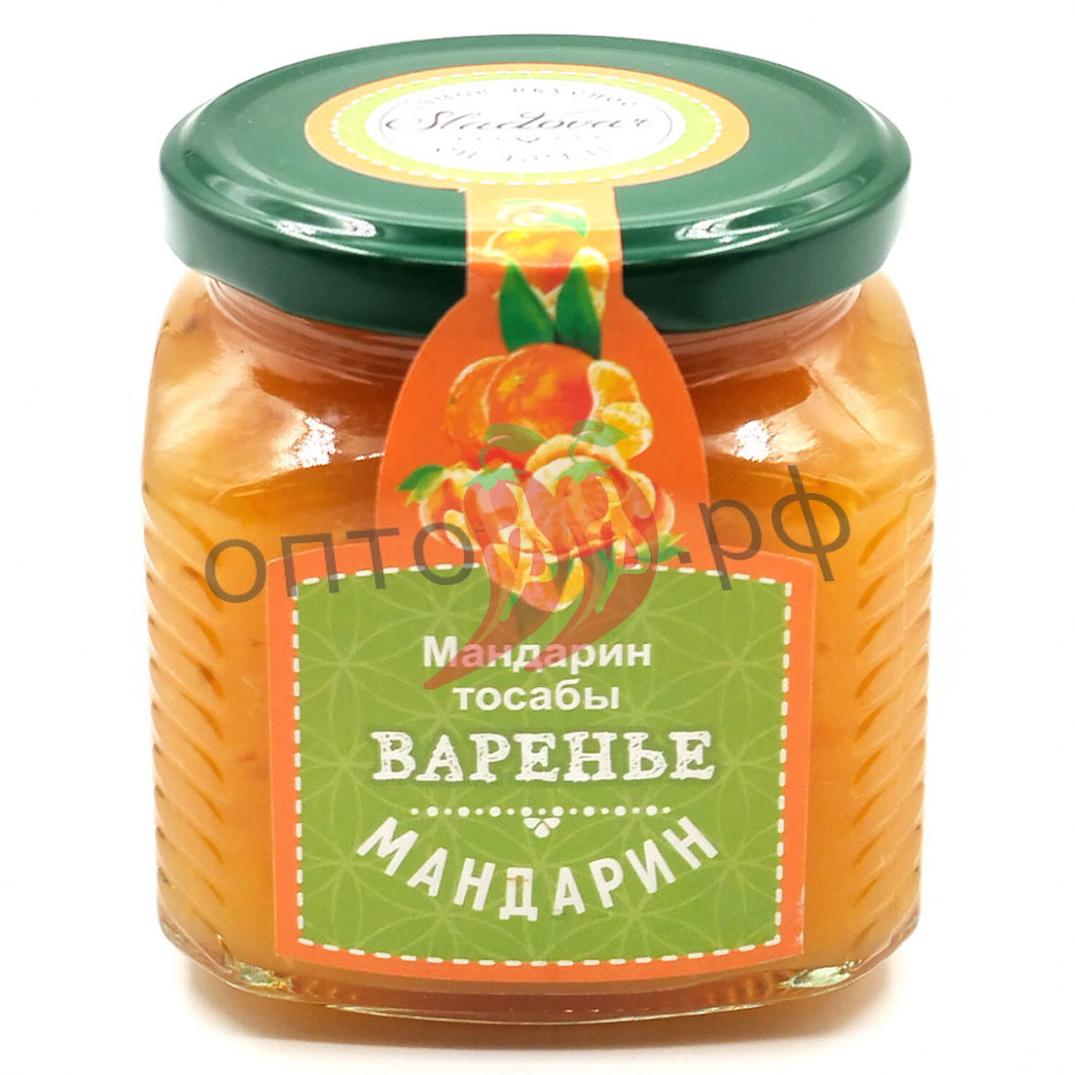 Sladovar Варенье Мандарин 510гр (упак*8)