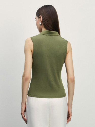 блузка женская хаки/оливковый