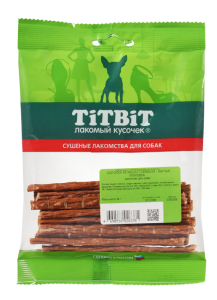 TiTBiT Соломка из кишок говяжьих - мягкая упаковка 55 г