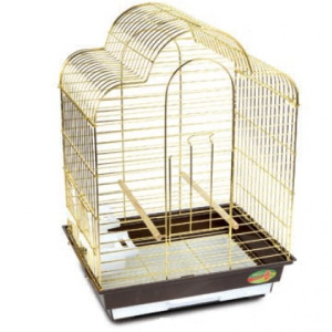 Triol Клетка для птиц золото 6113 ,46,5*36*65 см