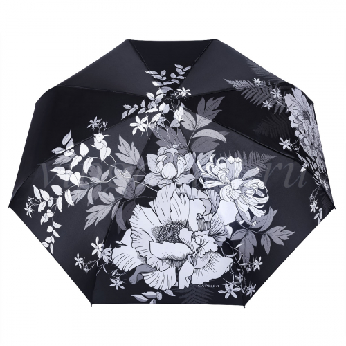 Зонт женский складной Caplier CA4046 сатиновый